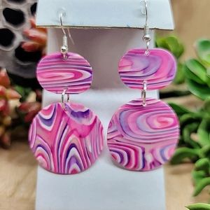 HAND CRAFTED  Polymer clay earrings